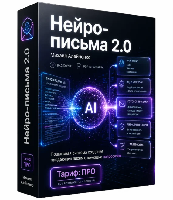 Нейро-письма 2.0 Про